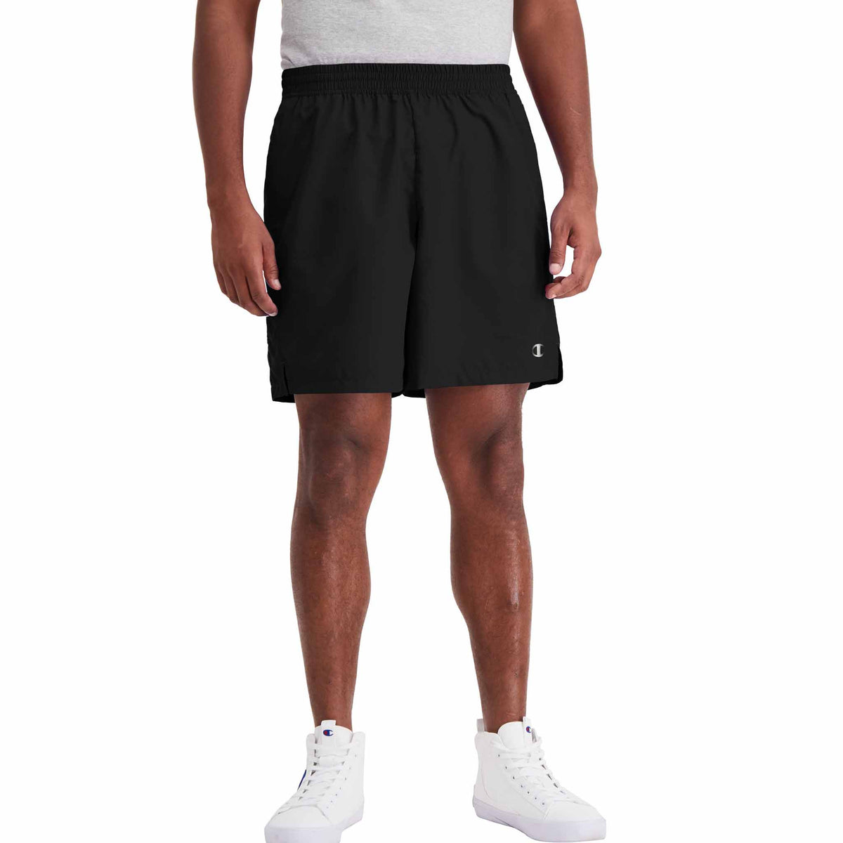 Champion 7 Inch Woven Sport Shorts W/Out Liner short sans doublure pour homme vue de face