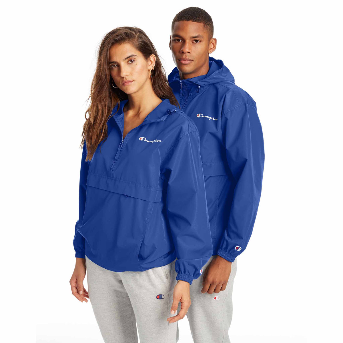 Champion Stadium Packable Jacket manteau de pluie à enfiler Surf the web unisexe