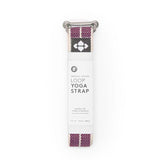 Halfmoon sangle de yoga en coton biologique plum weave
