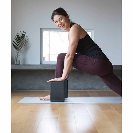 Halfmoon Yoga Halfmoon bloc de yoga en mousse 4 pouces
