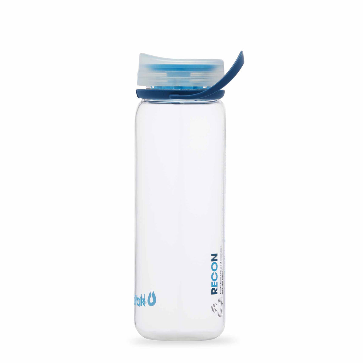 Hydrapak Recon 750ML bouteille d&#39;eau en plastique recyclé - Navy / Cyan - dos