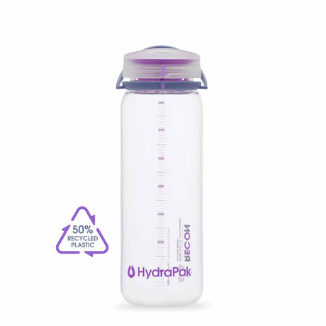 Hydrapak Recon 750ML bouteille d'eau en plastique recyclé - Iris / Violet
