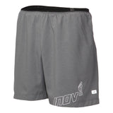 Inov-8 AT/C 5" short de course à pied de trail pour homme gris vue avant