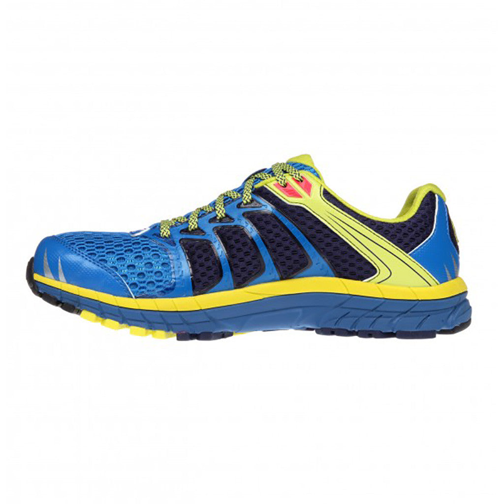 Inov-8 Roadclaw 275 chaussure de course a pied homme  bleu jaune lv