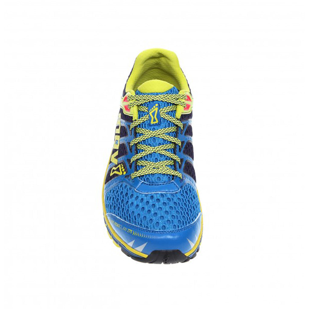 Inov-8 Roadclaw 275 chaussure de course a pied homme  bleu jaune uv2