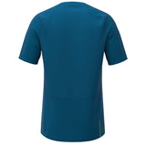 Inov-8 Base Elite Short Sleeve t-shirt de course a pied manches courtes bleu homme dos