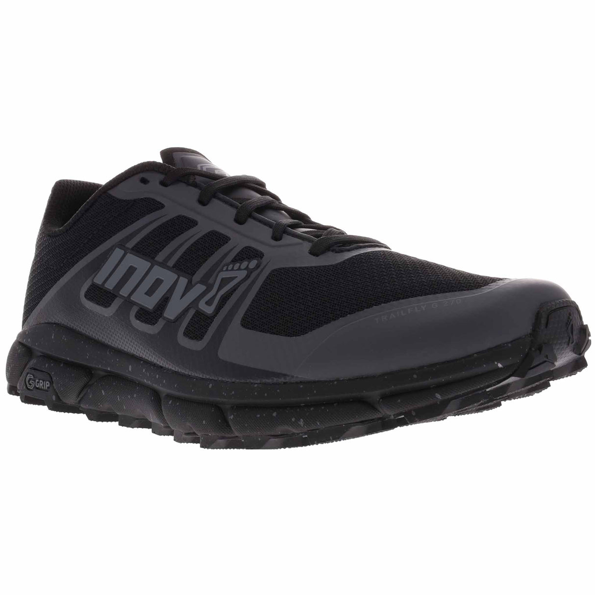 Inov-8 TrailFly G 270 V2 chaussures de course en sentier pour homme - Graphite / Black