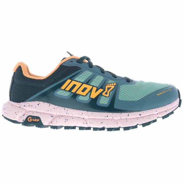 Inov-8 TrailFly G 270 V2 chaussures de course à pied trail pour femme - Pine/Peach