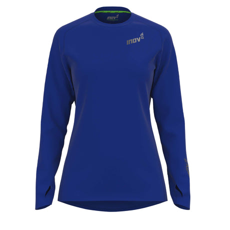 Inov-8 Base Elite LS chandail baselayer course a pied femme manches longues bleu 2