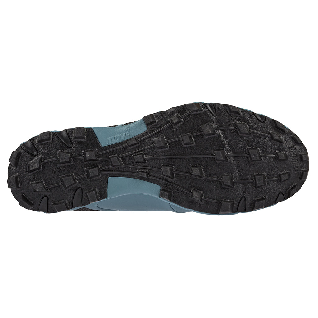 Inov-8 X-Talon 230 chaussure de course a pied trail pour femme noir bleu gris semelle