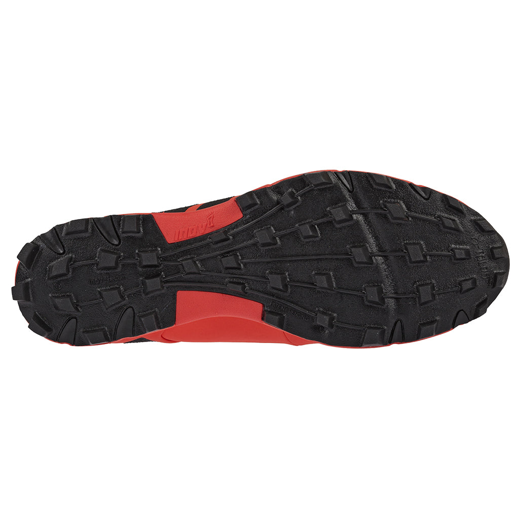 Inov-8 X-Talon 230 chaussure de course a pied trail pour homme noir rouge semelle