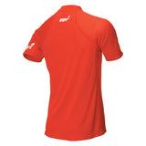 Inov-8 Base Elite Short Sleeve Base Layer de course a pied manches courtes homme rouge rv