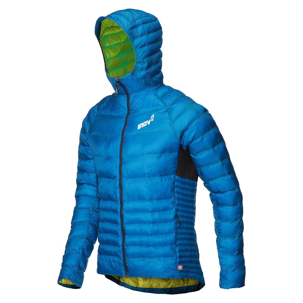 Inov-8 Thermoshell Pro manteau isolé de course a pied homme bleu fv