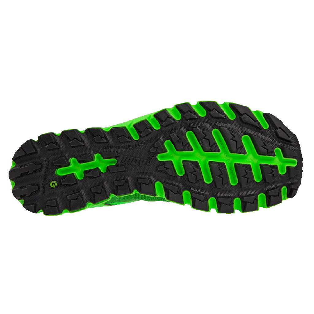 Inov-8 TerraUltra G 260 chaussure de course a pied trail vert semelle