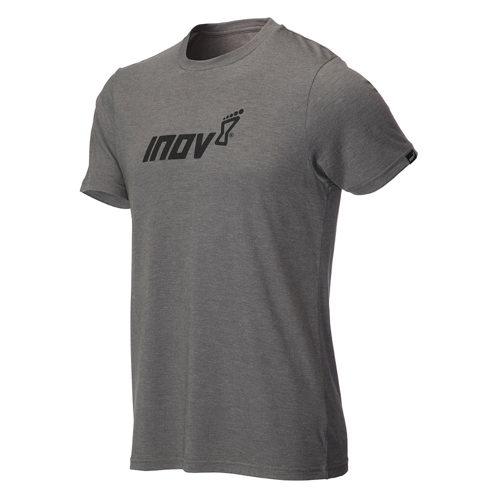 Inov-8 AT/C Tri-Blend T-shirt de course a pied manches courtes homme gris
