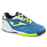 Chaussure de soccer interieur enfant JOMA Toledo junior Futsal bleu jaune 