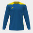 Joma Championship VI chandail de soccer à manches longues - Bleu Royal / Jaune