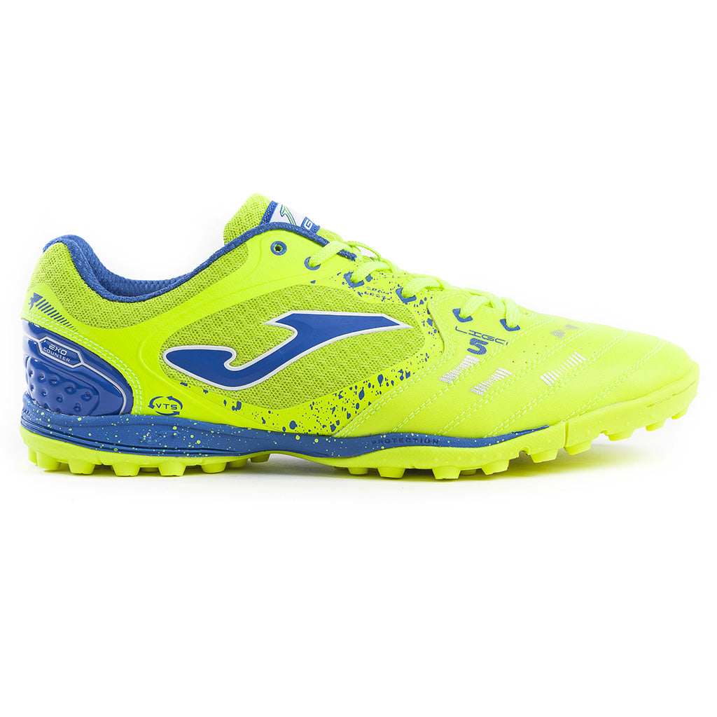 Joma Liga 5 911 Chaussures de soccer turf synthétique jaune fluo