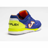 Joma Top Flex Rebound futsal chaussures de soccer interieur adulte - Bleu / Jaune