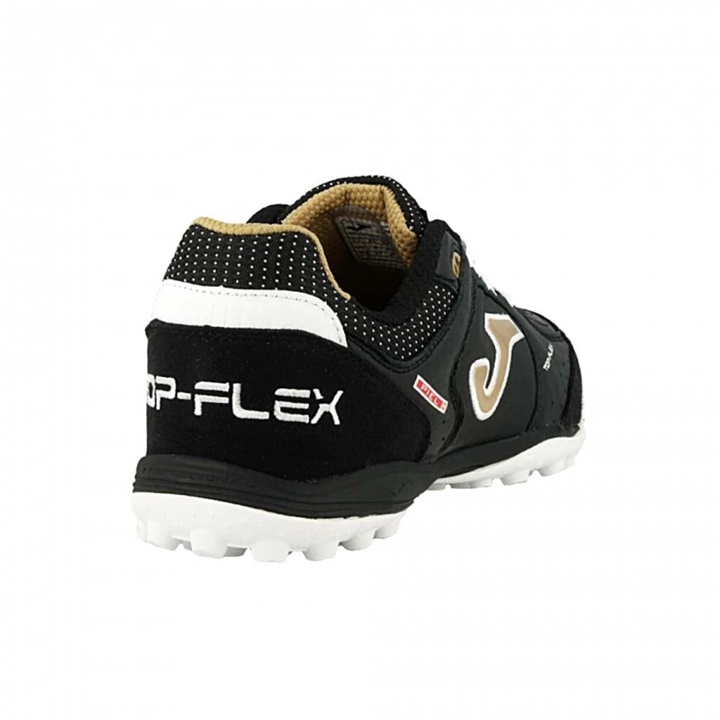 Joma Top Flex 801 Chaussures de soccer turf synthétique noir talon