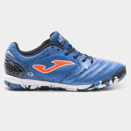 Chaussure de soccer interieur Joma Liga 5 805 Futsal bleu royal