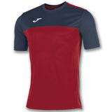 Joma Winner maillot de soccer rouge-bleu marine