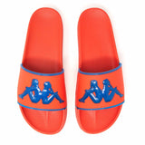 Sandales Kappa Authentic Aqua 1 unisexe de type slides red azure paire