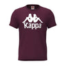 T-shirt Kappa Authentic Tahiti rouge pour homme