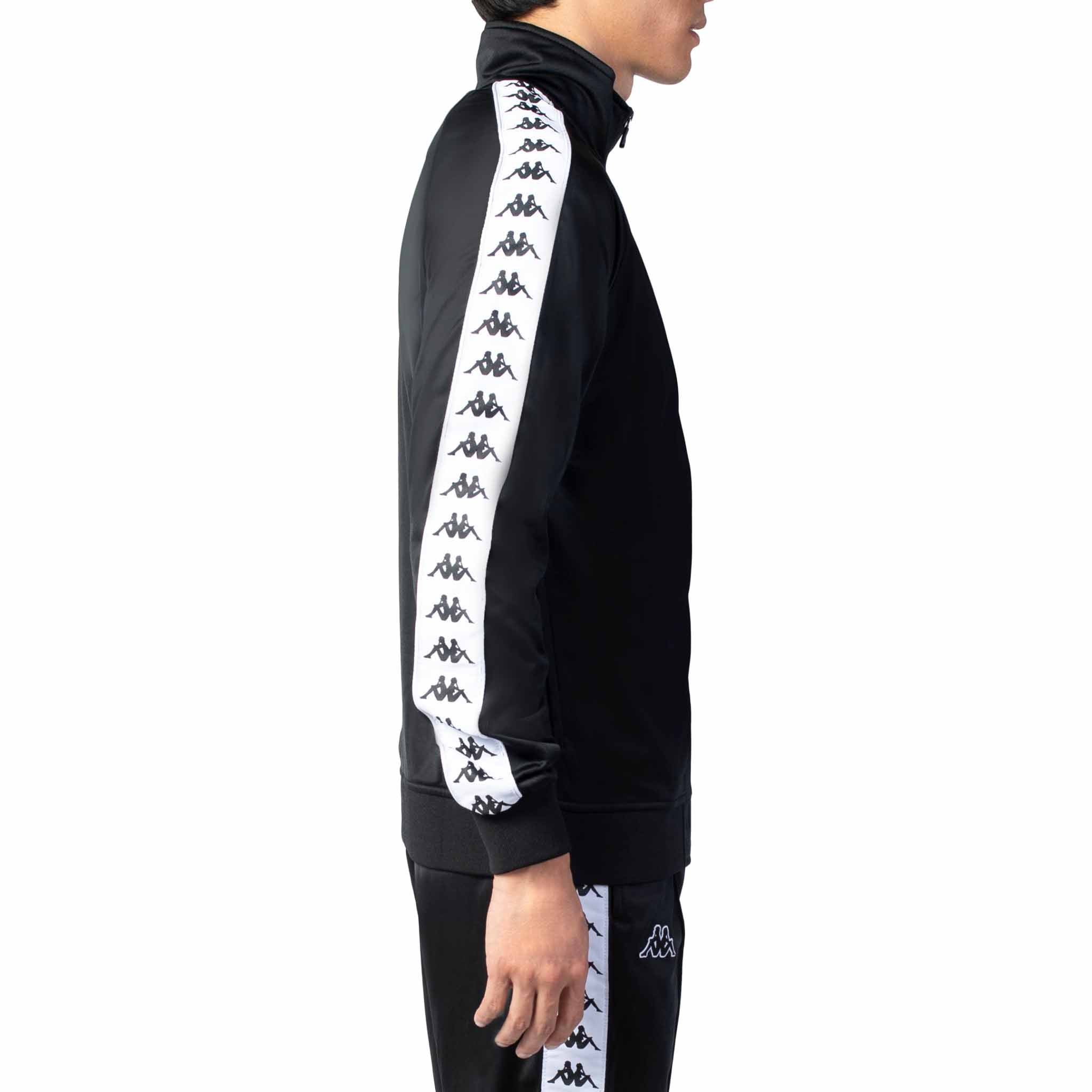 Veste sales kappa noir