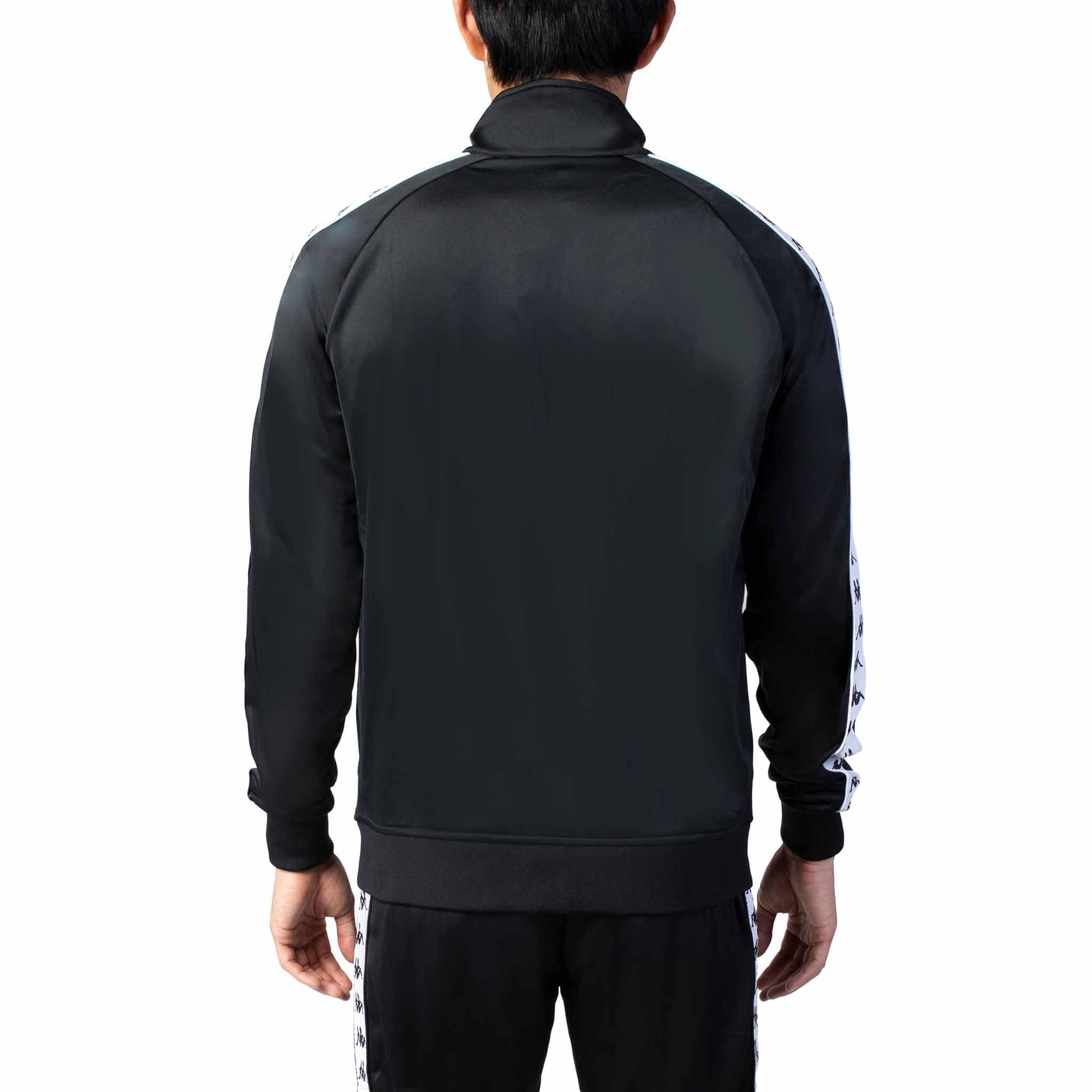 Kappa Sudadera Hombre con Cremallera 301EFU0 AE2 Banda Anniston Slim M Nero