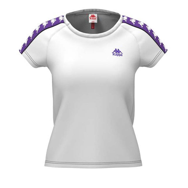 T-shirt Kappa Banda Apan blanc pour femme