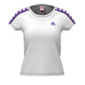 T-shirt Kappa Banda Apan blanc pour femme