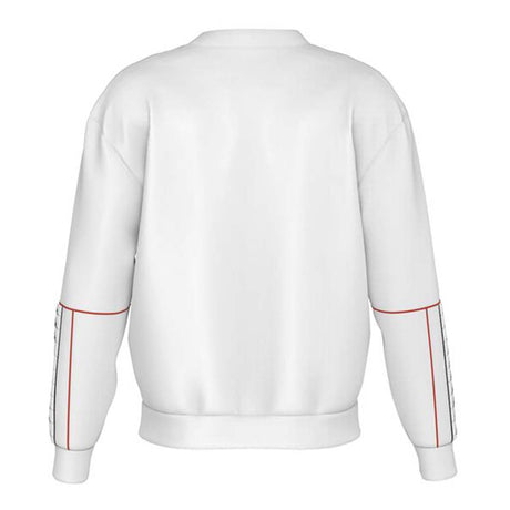 Chandail en molleton Kappa Banda Denai pour homme blanc orange