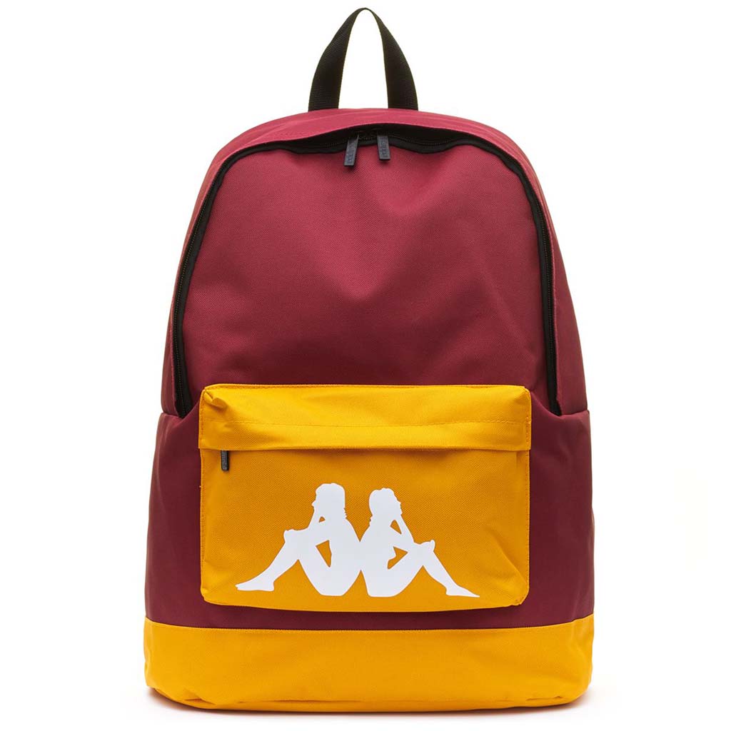 Sac a dos Kappa Banda Bastil rouge jaune