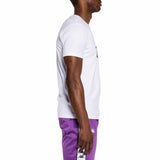 T-shirt Kappa Authentic Estessi Slim pour homme Blanc/Noir côté