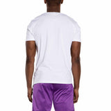 T-shirt Kappa Authentic Estessi Slim pour homme Blanc/Noir vue de dos
