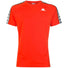 T-shirt Kappa Banda Coen slim pour homme orange blanc