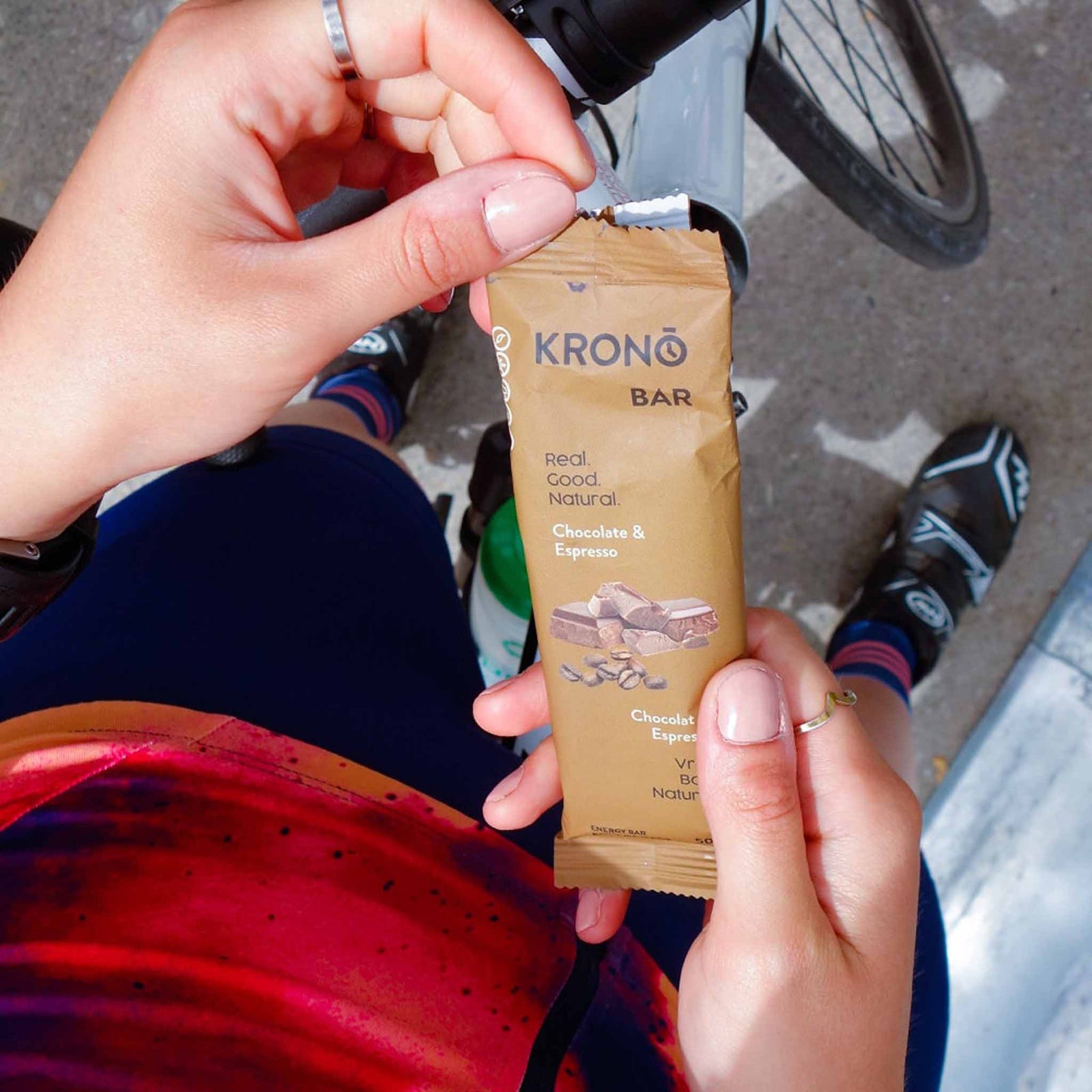 Krono Nutrition Krono Nutrition Barres Énergie Chocolat et Espresso