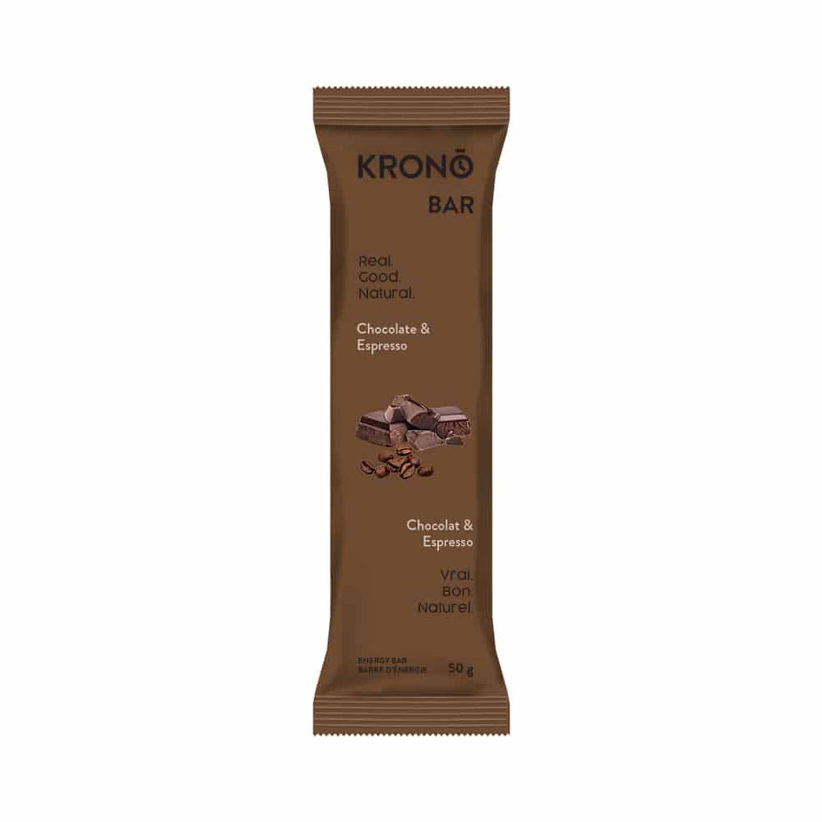 Krono Nutrition Krono Nutrition Barres Énergie Chocolat et Espresso