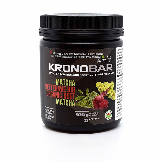 Krono Nutrition Kronobar Matcha Betterave Bio mélange pour boisson sportive