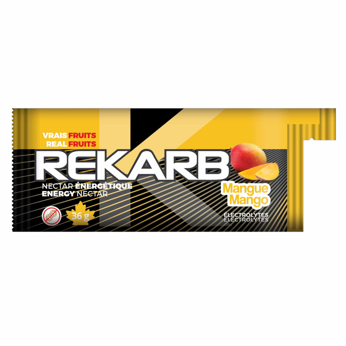 Kronobar Rekarb Gel énergétique à la mangue