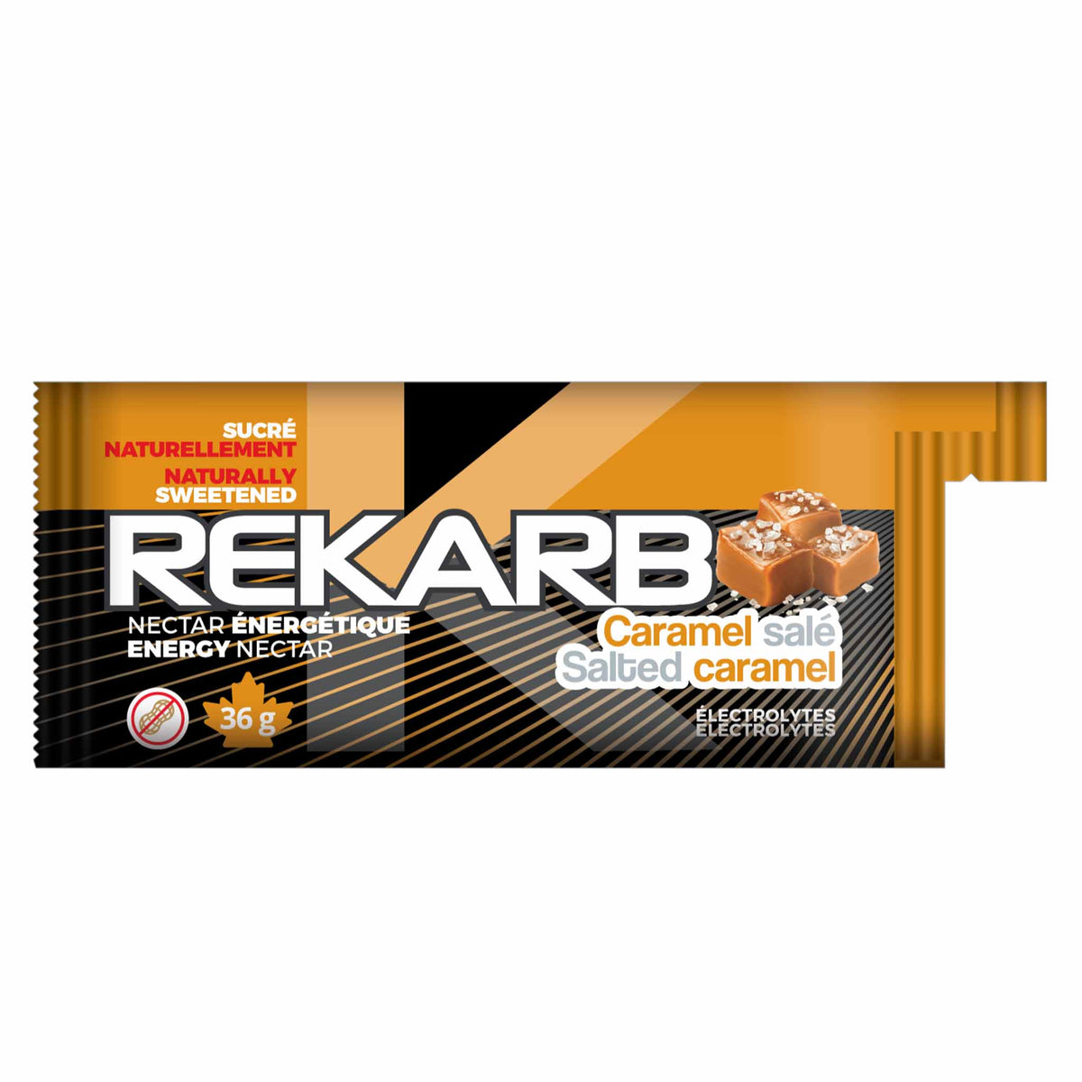 Kronobar Rekarb gel énergétique au caramel salé