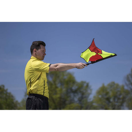 Kwik Goal Premier Linesman drapeaux d'arbitre de soccer lv1