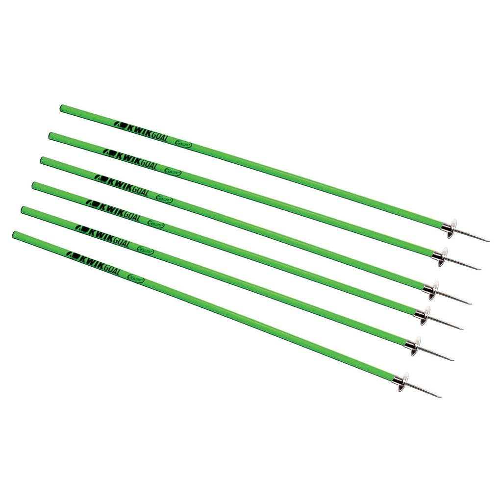 Kwik Goal coaching sticks green