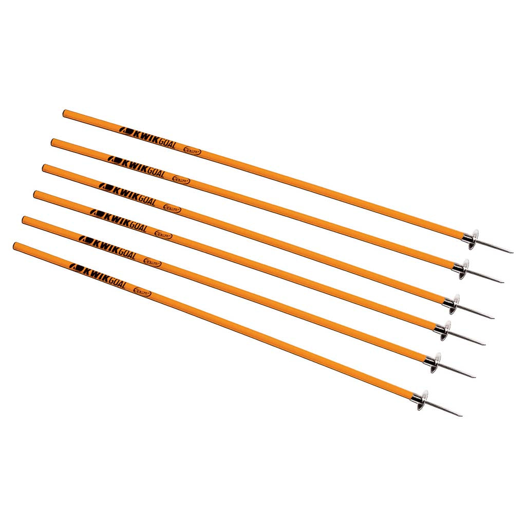 Kwik Goal coaching sticks orange