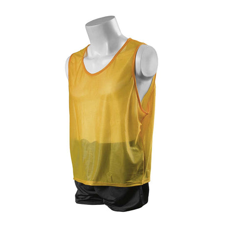 Kwikgoal Hi-Viz yellow scrimmage vest