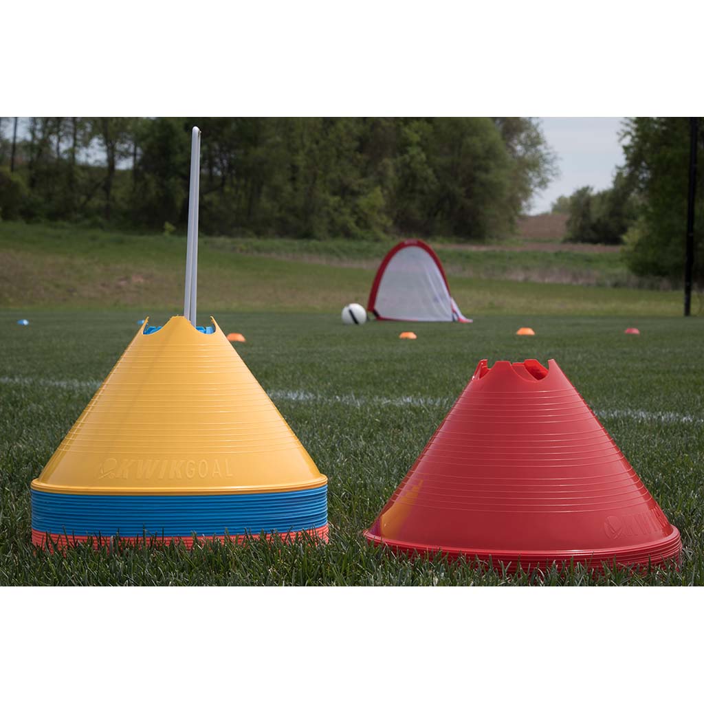Kwik Goal jumbo disc cones lv3