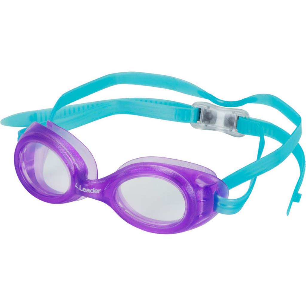 Leader Stingray Lunettes de natation pour enfant claire violet aqua