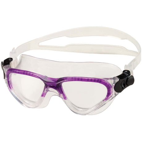 Lunettes de natation et sport nautiques adulte Leader Atlantis clair mauve