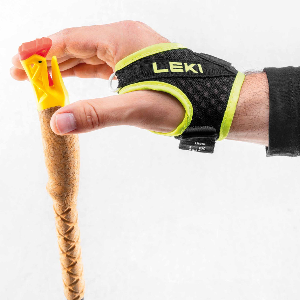 Leki Ultra Trail FX One bâtons de trail running - Rouge / Jaune
